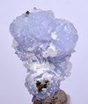 2.6cm BLUE DOLOMITE SELLAITE Crystals Chalcopyrite Quartz Calcite Peru G259