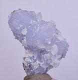 2.6cm BLUE DOLOMITE SELLAITE Crystals Chalcopyrite Quartz Calcite Peru G259