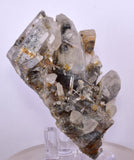 8.2cms GEM QUARTZ Natural Chlorite Included Phantom Crystal Peru Q377