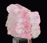 3.2cms RHODOCHROSITE ROSETTE QUARTZ  Pyrite Peru Pink Crystals Collector Mineral Specimen Huanzala Mine R675