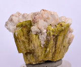 3.6cms VESUVIANITE CALCITE CRYSTALS Peru Pampa Blanca Mine Specimen C24
