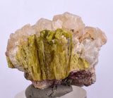 4.5cms VESUVIANITE CALCITE CRYSTALS Peru Pampa Blanca Mine Specimen C26