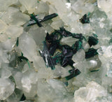 8.3cms CALCITE ATACAMITE CHRYSOCOLLA Selenite Lily Mine Peru talactite Druzy Cuprite Mineral Specimen A586