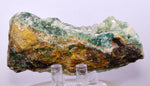 8.3cms CALCITE ATACAMITE CHRYSOCOLLA Selenite Lily Mine Peru talactite Druzy Cuprite Mineral Specimen A586