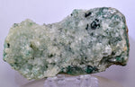 8.3cms CALCITE ATACAMITE CHRYSOCOLLA Selenite Lily Mine Peru talactite Druzy Cuprite Mineral Specimen A586