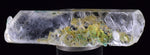 7.4cms CHRYSOCOLLA INSIDE SELENITE Crystals  Peru Gypsum Mineral Specimen T438