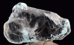 4.1cms CHRYSOCOLLA INSIDE SELENITE Crystals  Peru Gypsum Mineral Specimen T439