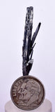 4cms STIBNITE CRYSTAL PERU Mineral Specimen Collector M250