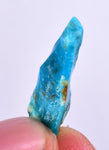 1.2grs GEM SILICA CHRYSOCOLLA Blue Chalcedony Rough Peru Mineral Specimen S123