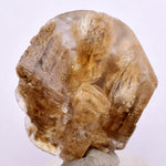 3.6cms SELENITE DOLLAR CRYSTAL Peru Coin Golden Gypsum Suiseki Translucent Premium Mineral Specimen T442