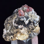2.6cms RHODOCHROSITE CRYSTALS Peru Uchucchacua Mine Gemstone Collector Mineral Specimen R672