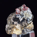 2.6cms RHODOCHROSITE CRYSTALS Peru Uchucchacua Mine Gemstone Collector Mineral Specimen R672