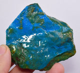 125grs BLUE OPAL ROUGH Peru Scenic Quality Jewelry Collector O766