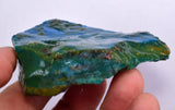 125grs BLUE OPAL ROUGH Peru Scenic Quality Jewelry Collector O766