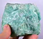 855grs AMAZONITE BLUISH GREEN  Peru Chatoyancy Natural High Quality Jewelry Collector E119