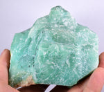 855grs AMAZONITE BLUISH GREEN  Peru Chatoyancy Natural High Quality Jewelry Collector E119