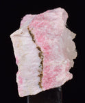 3.2cms RHODOCHROSITE ROSETTE QUARTZ  Pyrite Peru Pink Crystals Collector Mineral Specimen Huanzala Mine R675