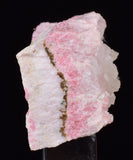 3.2cms RHODOCHROSITE ROSETTE QUARTZ  Pyrite Peru Pink Crystals Collector Mineral Specimen Huanzala Mine R675