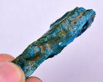 9.5grs BLUE OPAL ROUGH Peru Scenic Quality Jewelry Collector O777