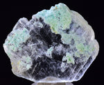 5.4cms CHRYSOCOLLA INSIDE SELENITE Crystals  Peru Gypsum Mineral Specimen T436