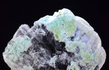 5.4cms CHRYSOCOLLA INSIDE SELENITE Crystals  Peru Gypsum Mineral Specimen T436