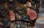 5.3cms GEM RHODOCHROSITE MANGANITE Quartz Crystals Uchucchacua Mineral Specimen R680