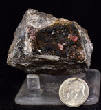 5.3cms GEM RHODOCHROSITE MANGANITE Quartz Crystals Uchucchacua Mineral Specimen R680