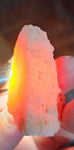 38 Grams PREMIUM PINK OPAL Angel Skin Quality Rough Jewelry Pendant Peru Rose Coral Color P271