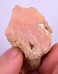 38 Grams PREMIUM PINK OPAL Angel Skin Quality Rough Jewelry Pendant Peru Rose Coral Color P271