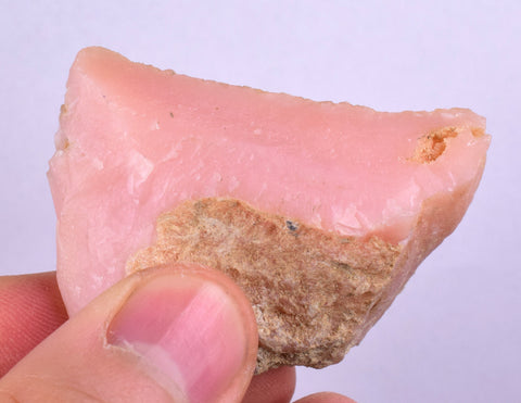 38 Grams PREMIUM PINK OPAL Angel Skin Quality Rough Jewelry Pendant Peru Rose Coral Color P271