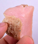 38 Grams PREMIUM PINK OPAL Angel Skin Quality Rough Jewelry Pendant Peru Rose Coral Color P271