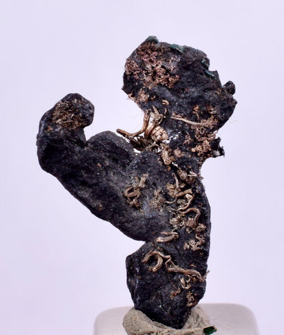 2cms NATIVE SILVER WIRES Peru Uchuchaccua Mine 2000 Discovery Mineral Specimen H340