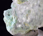 4.4cms CRYSOCOLLA INSIDE SELENITE Crystals  Peru Chrysocolla Gypsum Premium Mineral Specimen T451
