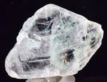 5.3cms CRYSOCOLLA INSIDE SELENITE Crystals  Peru Chrysocolla Gypsum Premium Mineral Specimen T452