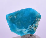 1.5cts GEM SILICA CHRYSOCOLLA Polished Blue Chalcedony Peru Mineral Specimen B95