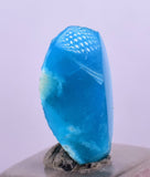 1.5cts GEM SILICA CHRYSOCOLLA Polished Blue Chalcedony Peru Mineral Specimen B96