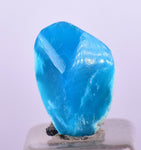 1.5cts GEM SILICA CHRYSOCOLLA Polished Blue Chalcedony Peru Mineral Specimen B96
