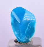 1.5cts GEM SILICA CHRYSOCOLLA Polished Blue Chalcedony Peru Mineral Specimen B96