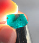3.5cts GEM SILICA CHRYSOCOLLA Polished Blue Chalcedony Peru Mineral Specimen B97