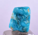 3.5cts GEM SILICA CHRYSOCOLLA Polished Blue Chalcedony Peru Mineral Specimen B97