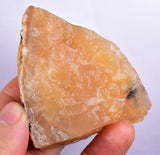 126 Grams GOLDEN OPAL CANDY Rough Facet Old Stock Translucent Mineral Specimen O780
