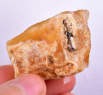 23 Grams GOLDEN OPAL CANDY Rough Facet Old Stock Translucent Mineral Specimen O782
