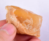 23 Grams GOLDEN OPAL CANDY Rough Facet Old Stock Translucent Mineral Specimen O782