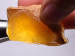 23 Grams GOLDEN OPAL CANDY Rough Facet Old Stock Translucent Mineral Specimen O782