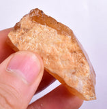 34 Grams GOLDEN OPAL CANDY Rough Facet Old Stock Translucent Mineral Specimen O783