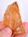 34 Grams GOLDEN OPAL CANDY Rough Facet Old Stock Translucent Mineral Specimen O783