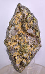 10.4cms APATITE SIDERITE  Crystals Quartz Chalcopyrite Peru Mineral Specimen A588
