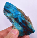103grs BLUE OPAL ROUGH Peru Scenic Quality Jewelry Collector O765