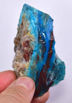 103grs BLUE OPAL ROUGH Peru Scenic Quality Jewelry Collector O765