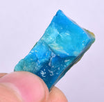 4.6grs BLUE OPAL ROUGH Peru Scenic Quality Jewelry Collector O776